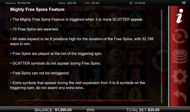 Free Spins Rules