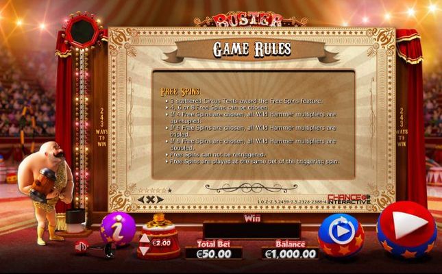 Free Spins Rules