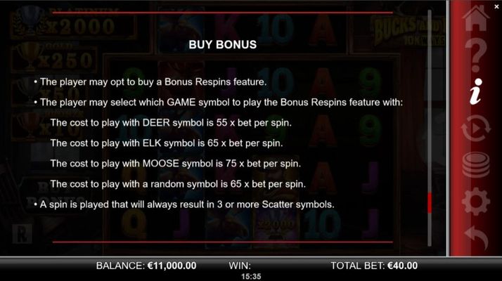 Buy Bonus