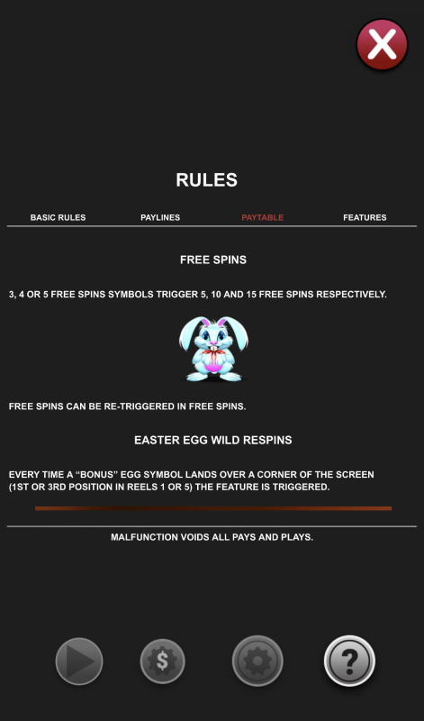 Bunny Bucks :: Free Spins