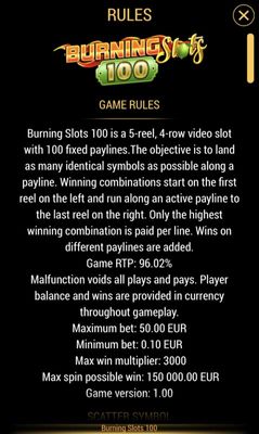 General Game Rules