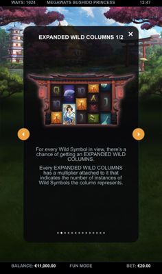 Expanded Wild Columns