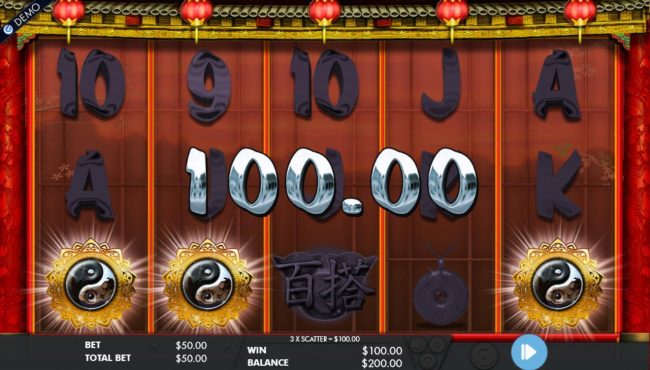 Scatters symbols triggers the free spins bonus feature.