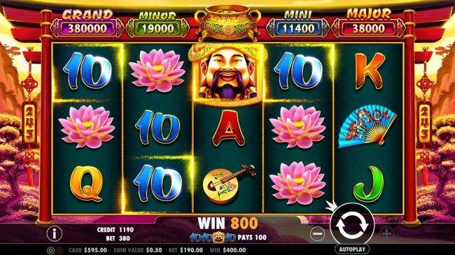 Multiple winning combinations triggers a big win!