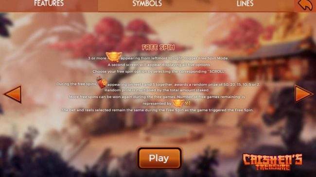 Free Spins Bonus Game Rules