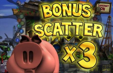 bonus scatter with 3x multiplier