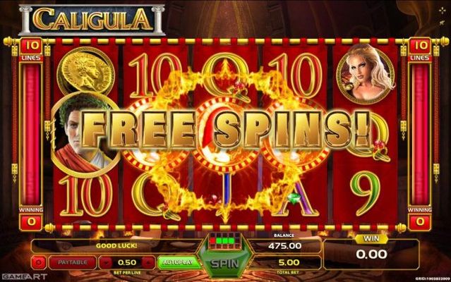 Free Spins Awarded