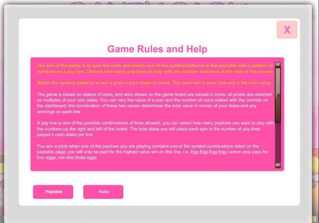 General Game Rules