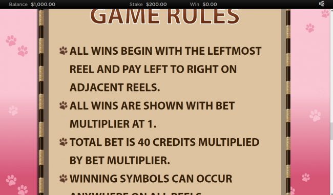 General Game Rules