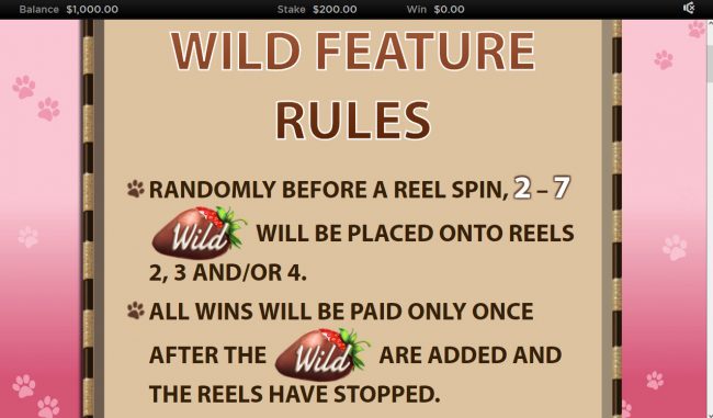 Wild Feature Rules