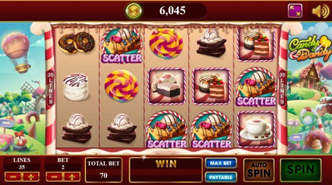 Scatter win triggers the free spins feature