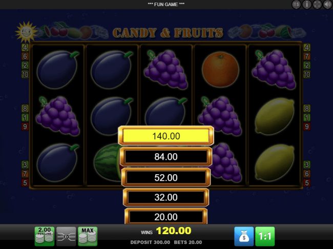 Ladder Gamble Feature Game Board