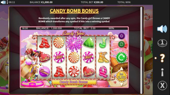 Candy Bomb Bonus