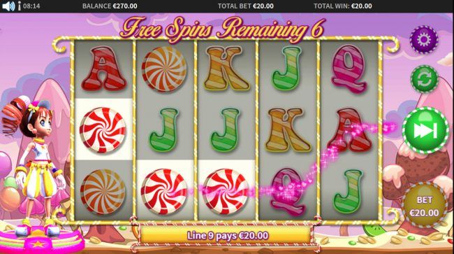 Free Spins Game Board