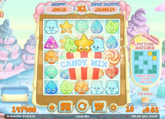 A pair of Bon-Bons awards the Candy Mix bonus game.