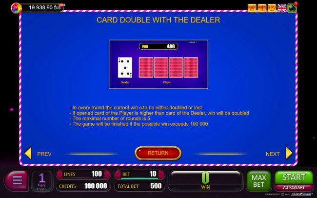 Gamble Feature Rules