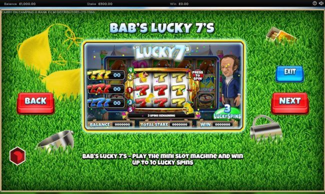 Babs Lucky 7s Rules