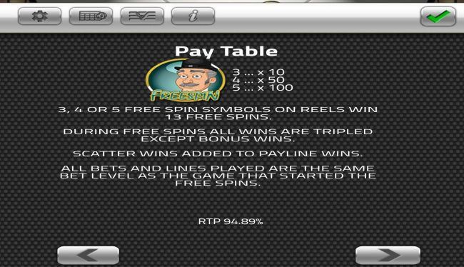 Free Spins Rules