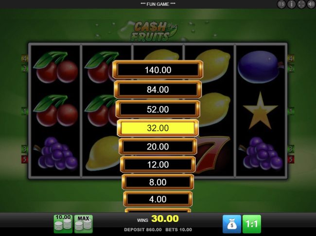 Ladder Gamble Feature Game Board