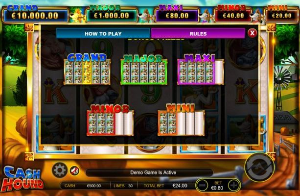 Progressive Jackpot Rules