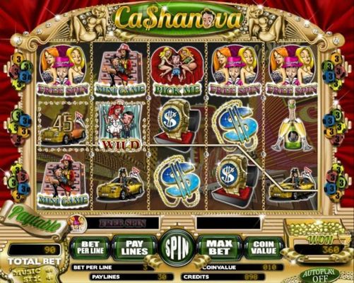 Multiple winning paylines triggers a big win!