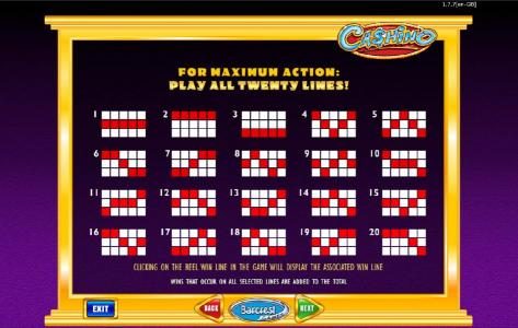 payline diagrams