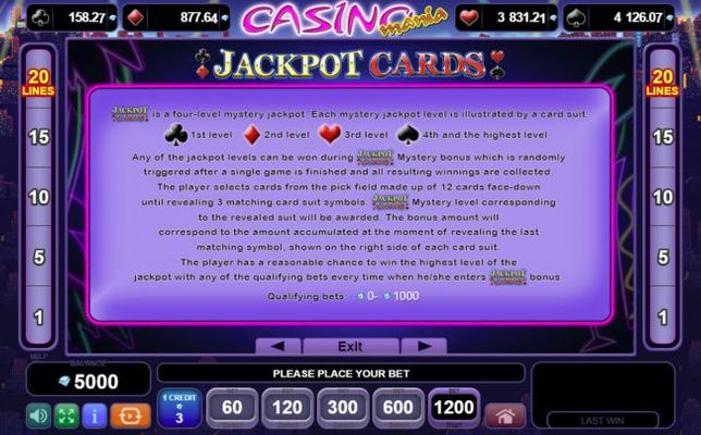 Jackpot Rules