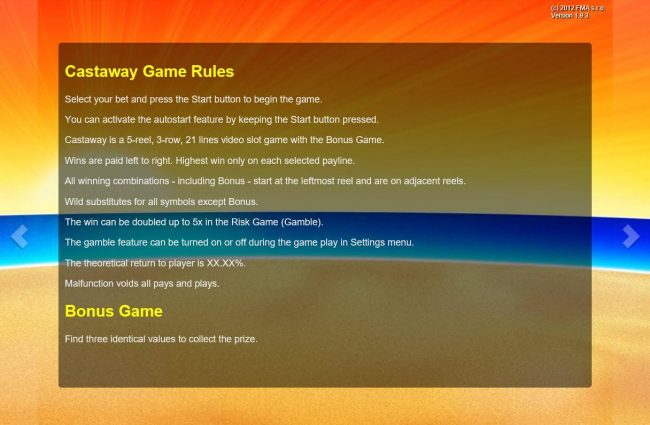 General Game Rules