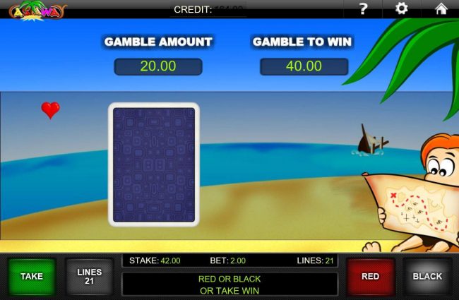 Gamble Feature Game Board