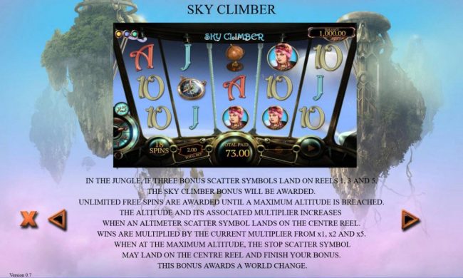 Sky Climber Rules