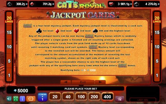 Jackpot Rules