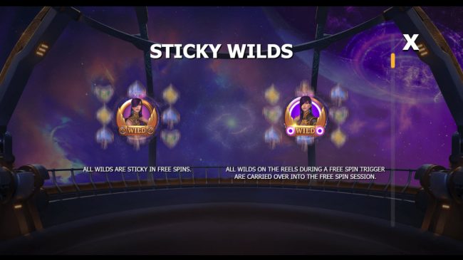 Sticky Wilds Feature