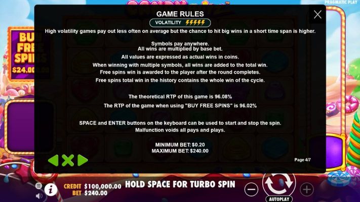 Candy Blitz :: General Game Rules