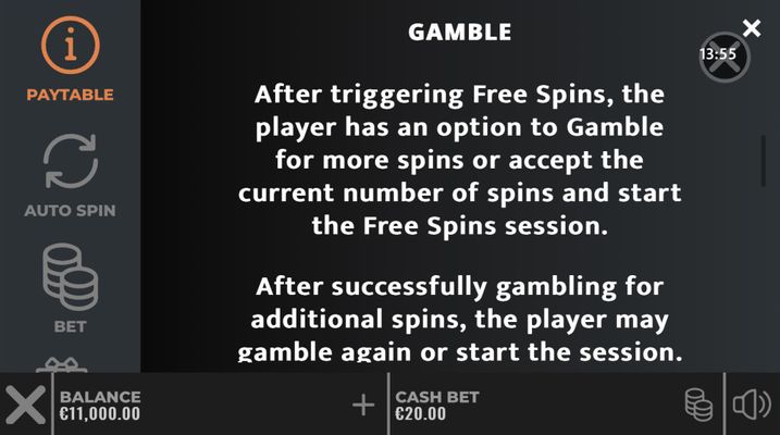 Gamble Feature