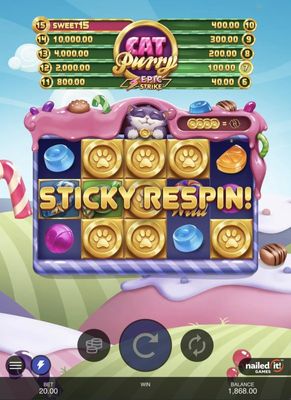 Sticky Respin Feature