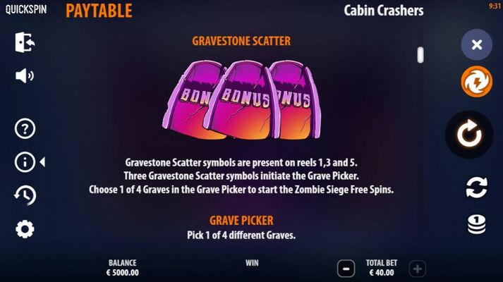 Cabin Crashers :: Scatter Symbol Rules