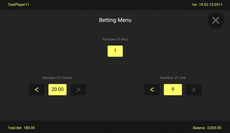 Available Betting Options