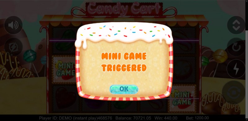 Mini Game trigged