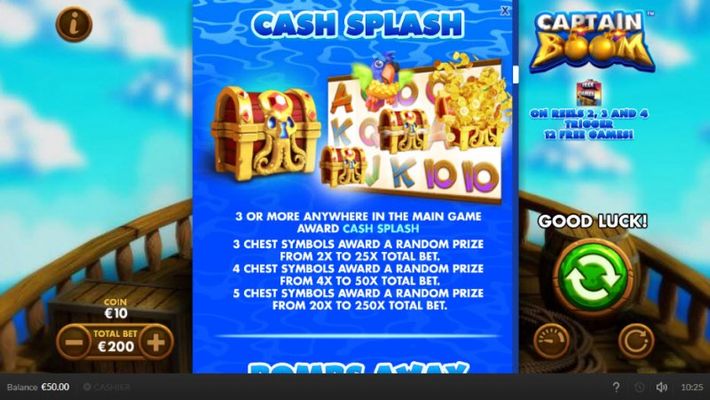 Captain Boom :: Cash Splash
