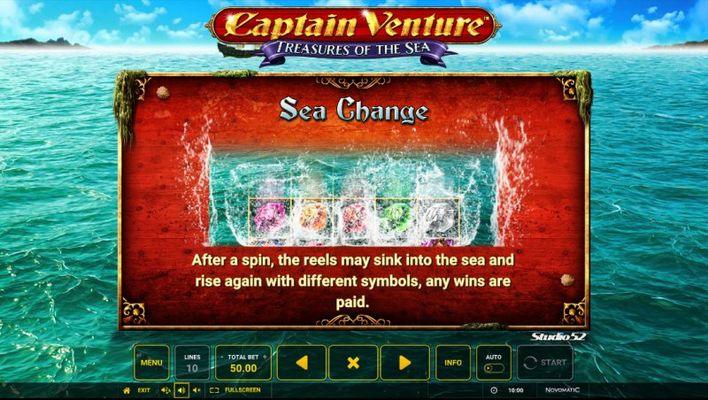 Captain Venture Treasures of the Sea :: Sea Change Feature