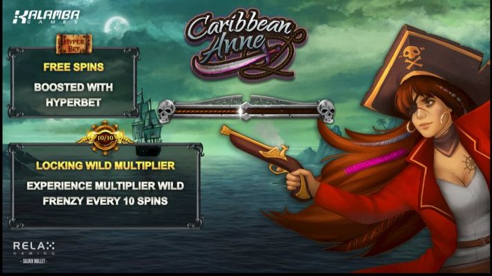 Play slots at Lapalingo: Lapalingo featuring the Video Slots Caribbean Anne with a maximum payout of $270,000