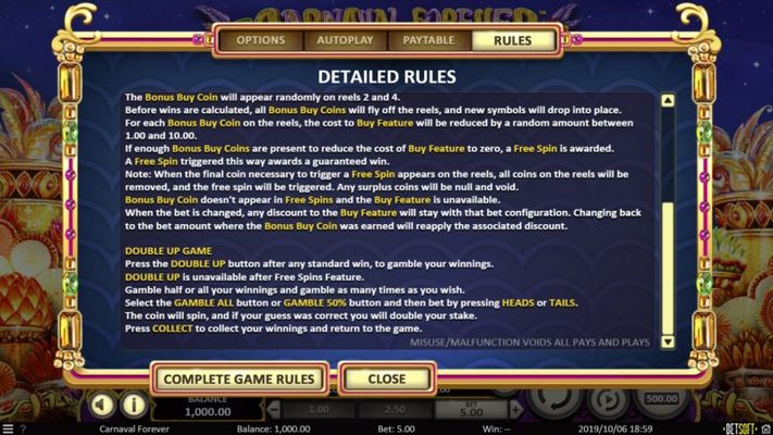 General Game Rules