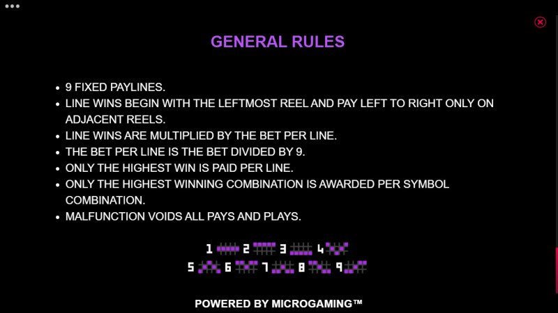 General Game Rules