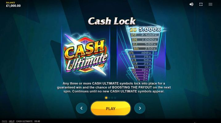 Cash Ultimate :: Cash Lock