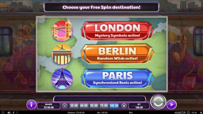 Cash Vandal :: Pick your free spins feature