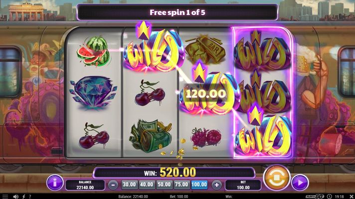 Free Spins Game Board