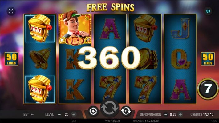 Free Spins Game Board