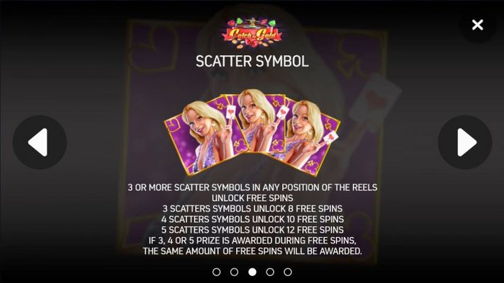 Catch the Gold :: Scatter Symbol Rules