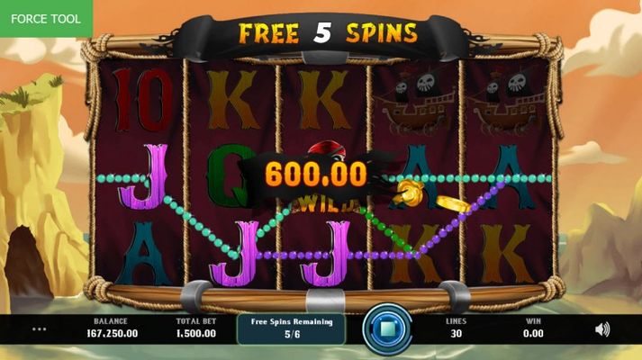 Free Spins Game Board