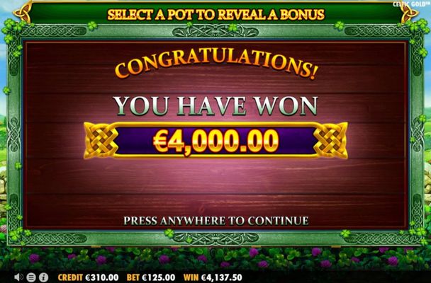 Total bonus payout